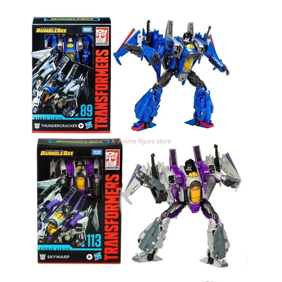 En Stock Hasbro transformación G1 serie de estudio SS113 SKYWARP SS89 Thundercracker Voyager Robot modelo figuras de acción juguetes regalo