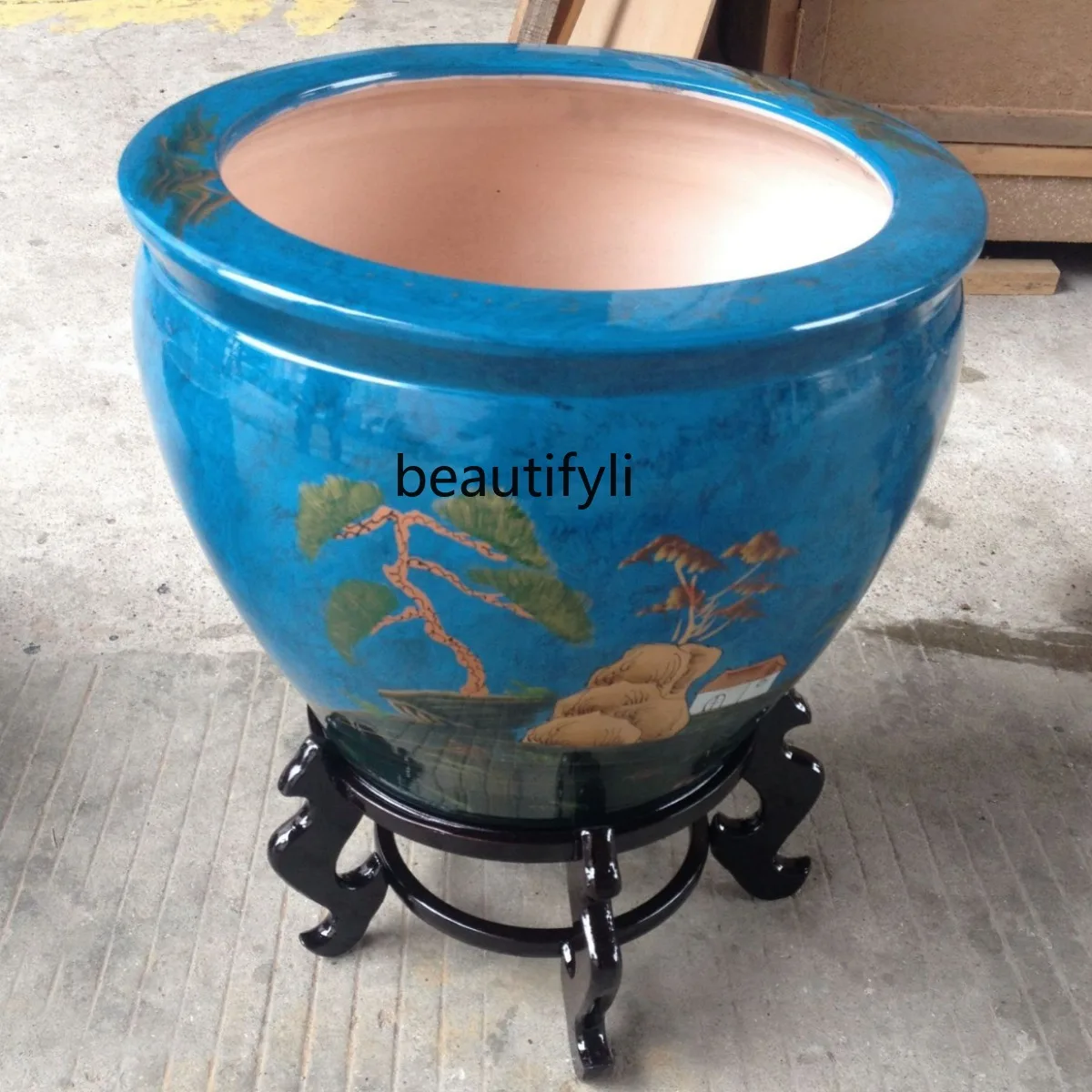 Decorative utensils vase fish tank artwork storage jar