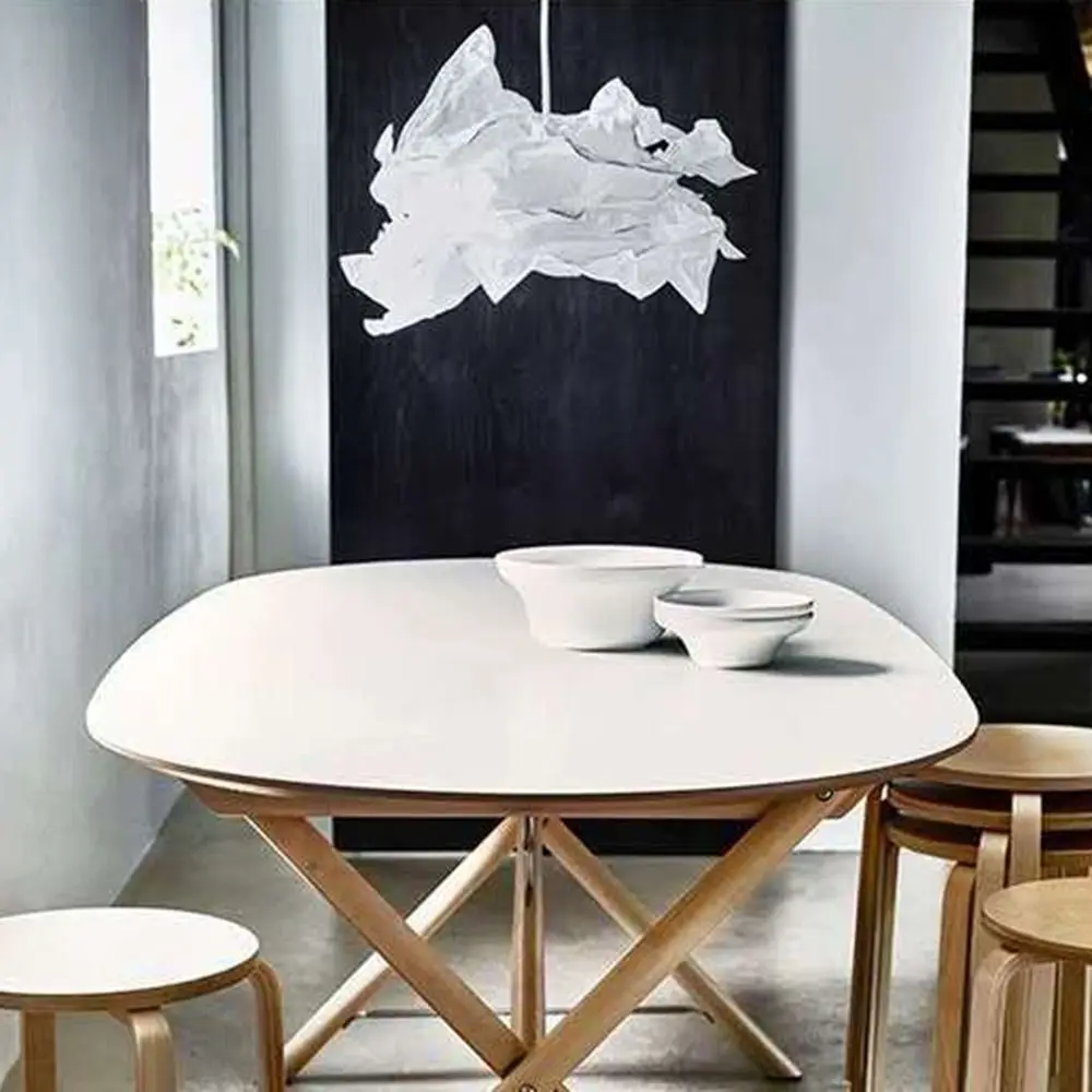 Ins Art DIY Cloud Lampshade Natural Light Artistic Paper Lampshade Paper-based Creative Design Simple Lampshade Hallway