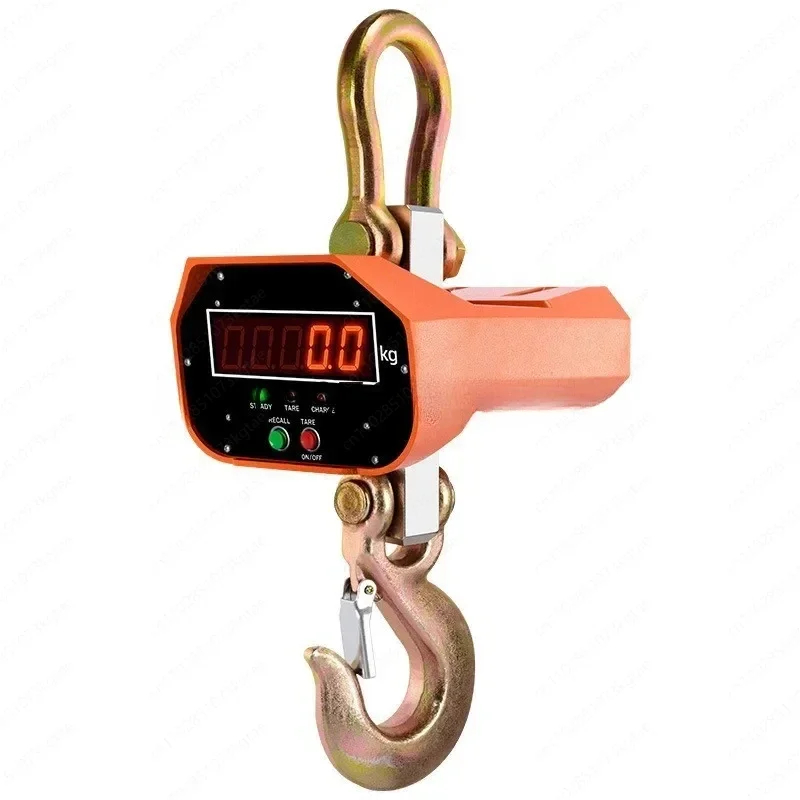 3T5T10T Super Large Electronic Hook Scale Driving Scale Aluminum Alloy Shell Industrial Grade Electronic Hook Scale