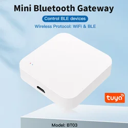 Tuya New Mini Bluetooth Gateway Hub Smart Home Bridge Smart Life App Works with Alexa Google Home Remote Control