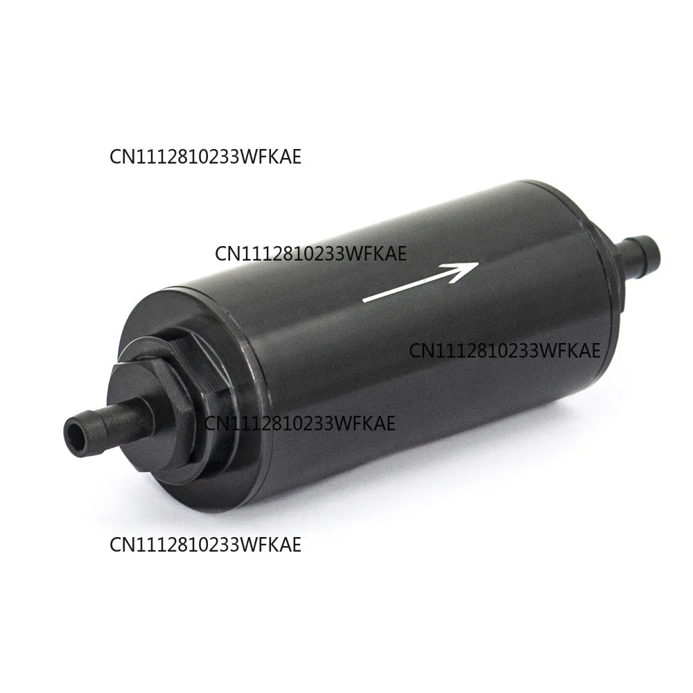 Modified, automotive E85 aluminum alloy fuel filter multi-size connector 150 mesh 100 μm filter