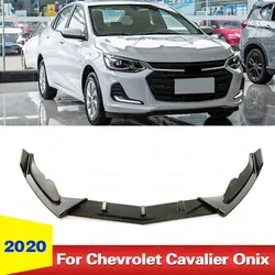 Car Front Bumper Chin Body kit Lip On Bumper For Chevrolet Cavalier Onix 2020 Facelift Tuning Accessories