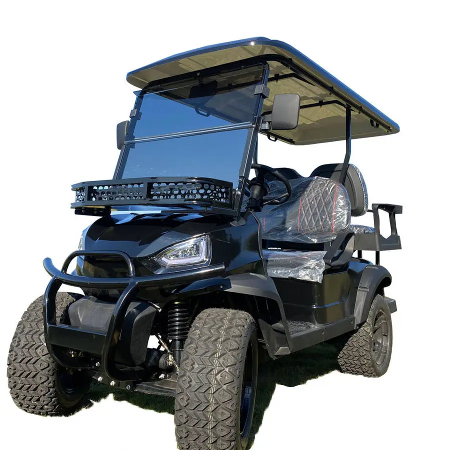 Wholesale Price 4 Seaters  4 Wheel Drive Cheap Price Club Car Buggy Electric Golf Cart