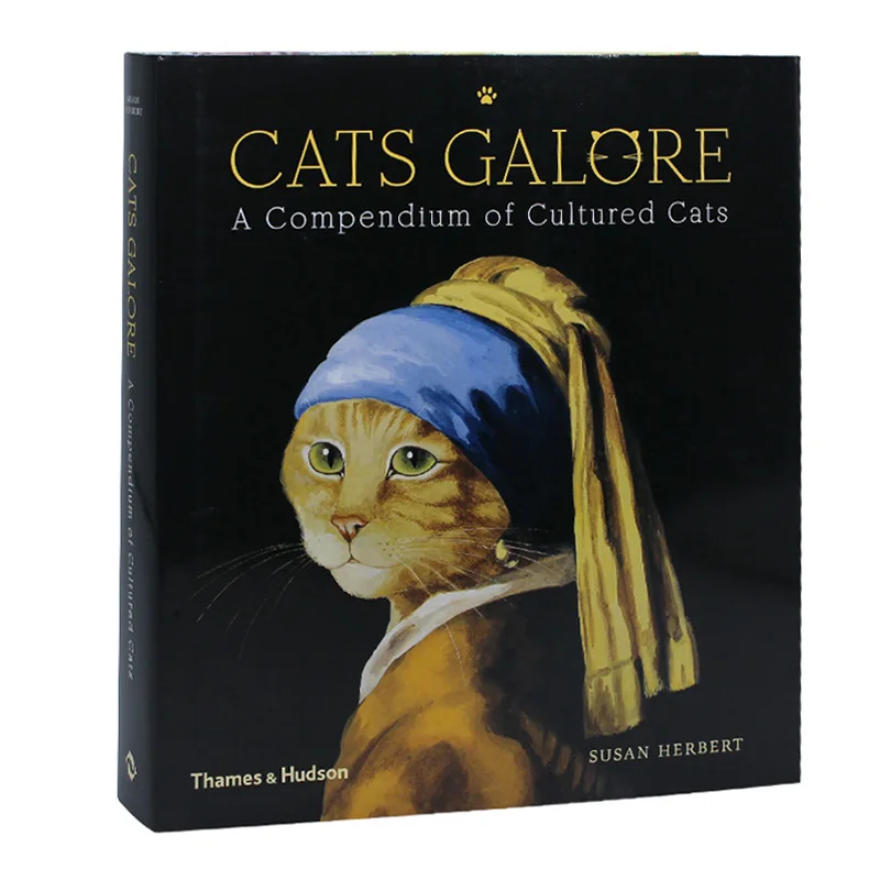 

Cats Galore A Compendium of Cultured Cats Art Book Famous Paintings with Cats Parody Art Collection