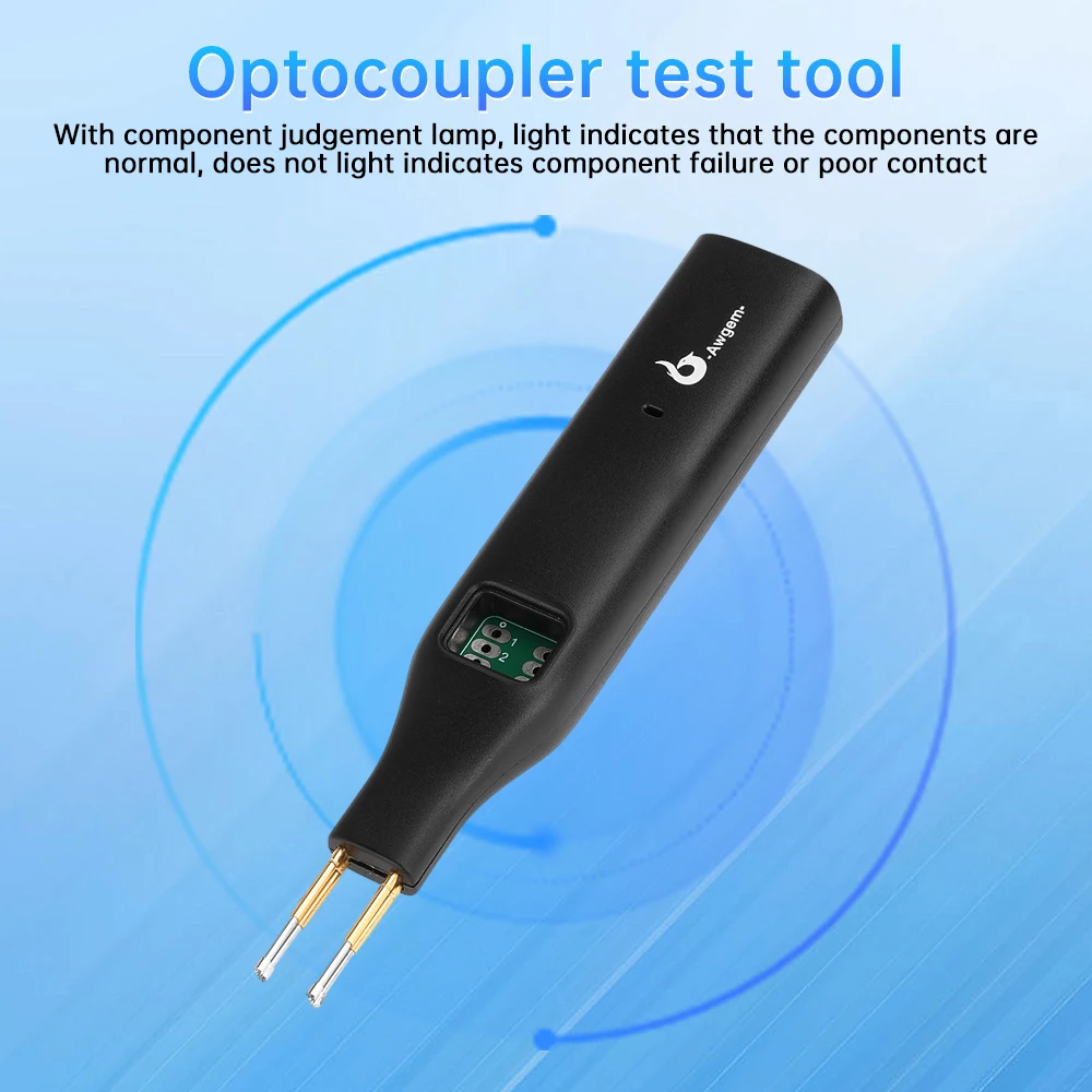 Optocouplerテスター検出ツール充電式Optocouplerオンラインテストモジュール電子修理ツールType-Cインターフェイス