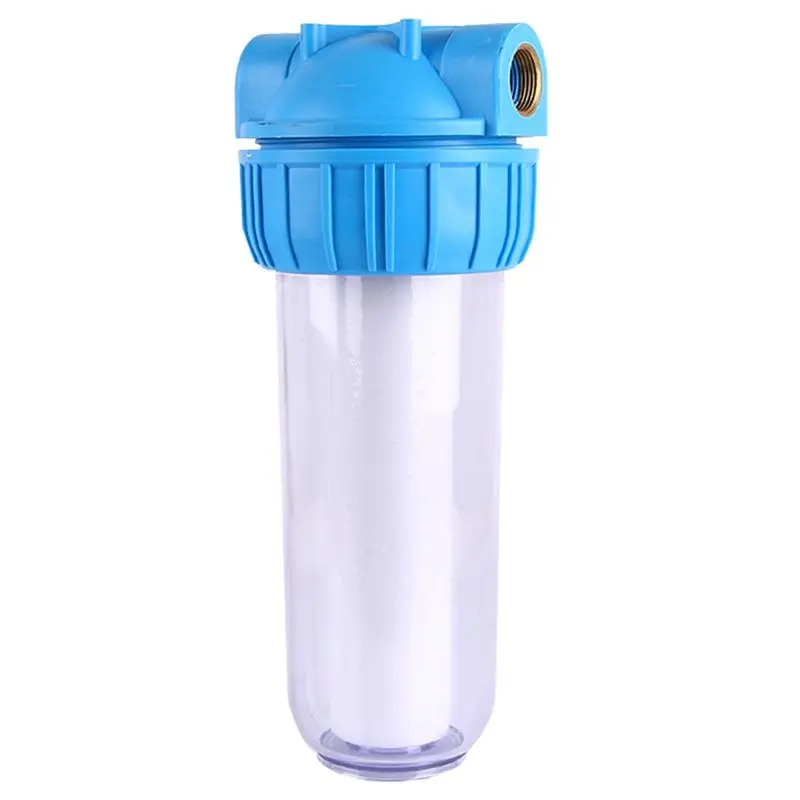 

ABGH-Transparent Filter Bottle 1/2" 3/4" 1" Copper Thread Interface Household Water Purifier Pre-Filter Bottle Tube Line Pipelin