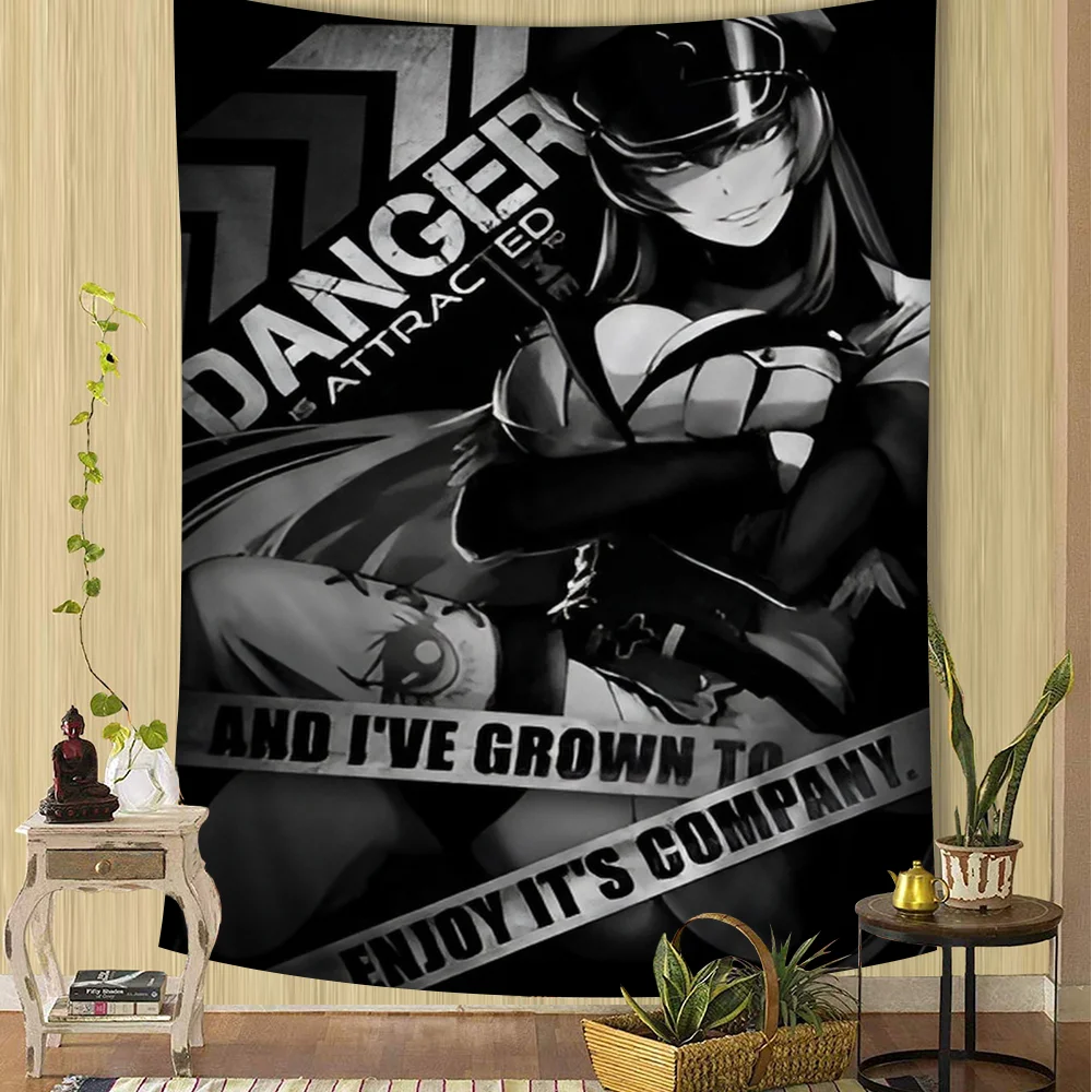 

Akame Ga Kill Cartoon Tapestry Wall Hanging Decoration Household Home Decor