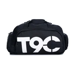 Borsa da palestra borsa da palestra sportiva da uomo borsa da viaggio per donna con spazio separato per scarpe sac de Sport zaino