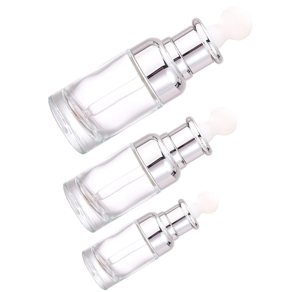 مجموعة زجاجات قطارة مكونة من 3 قطع من عينة عطور الزيوت العطرية وإكسسوارات السفر سهلة التنظيف وقابلة لإعادة الاستخدام وزجاجات الزيوت العطرية للمحبي بنفسك #1