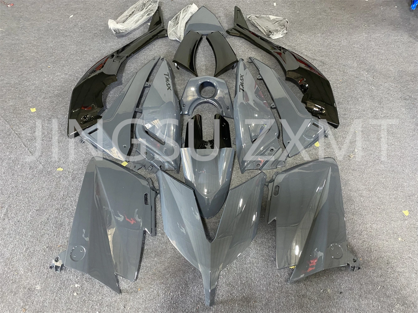 New ABS Motorcycle Fairings Kit Fit For YAMAHA T-MAX530 2015 2016 15 16 TMAX 530 Bodywork Set Custom Gray Black