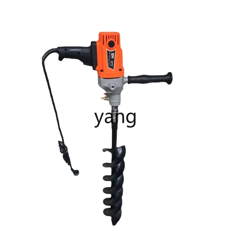 Yjq Electric Drill Earth Boring Machine Gasoline Planting Agricultural Drilling Drill Plug-in Drilling Soil Hole Fertilization