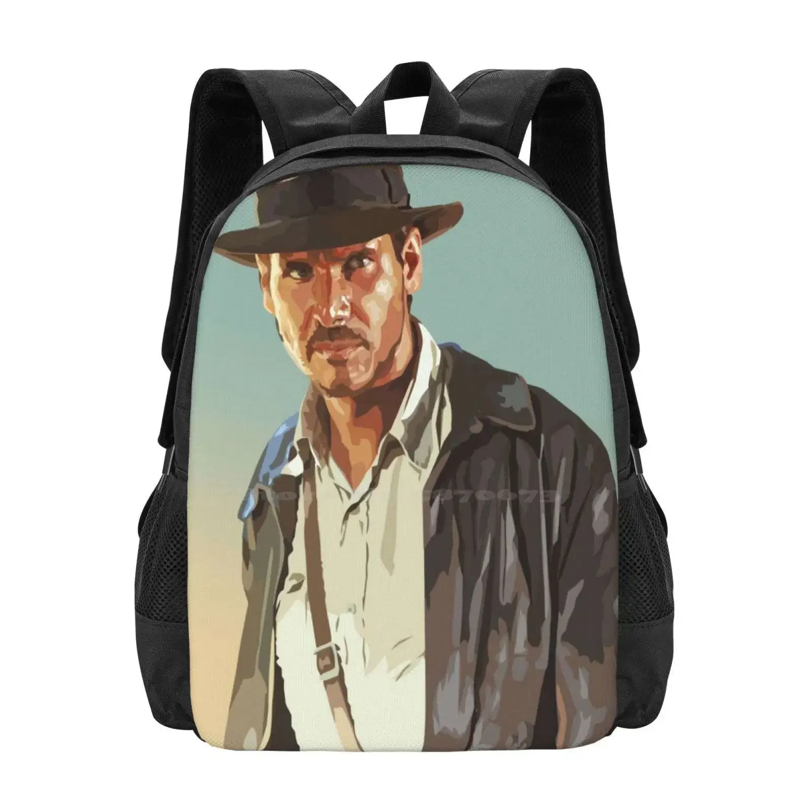 

Raiders Hot Sale Schoolbag Backpack Fashion Bags Indiana Jones Raiders Of The Lost Ark Indy