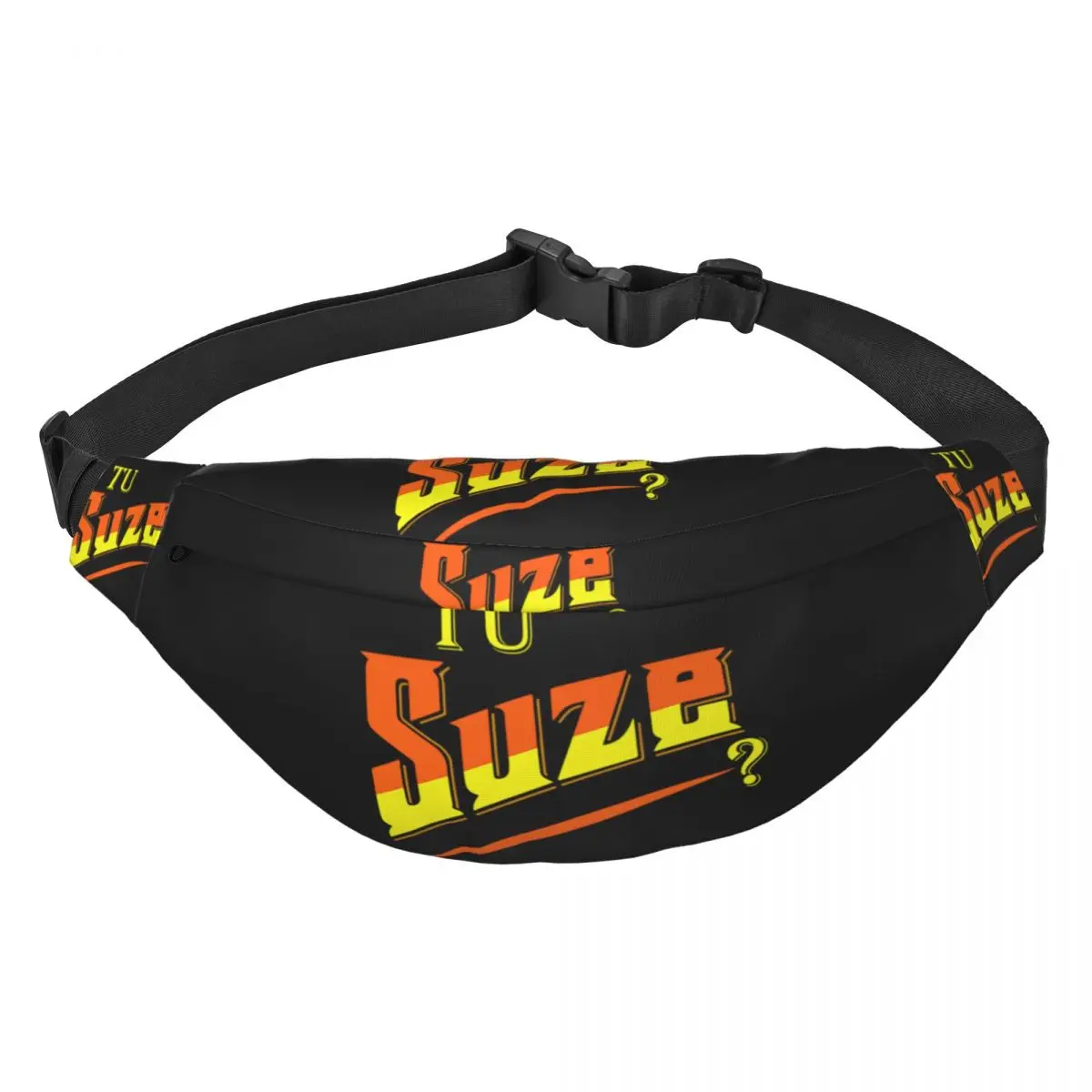 

You Tu Suze Racerback Unisex Waist Bag Multifunction Sling Crossbody Bags Chest Bags Short Trip Waist Pack