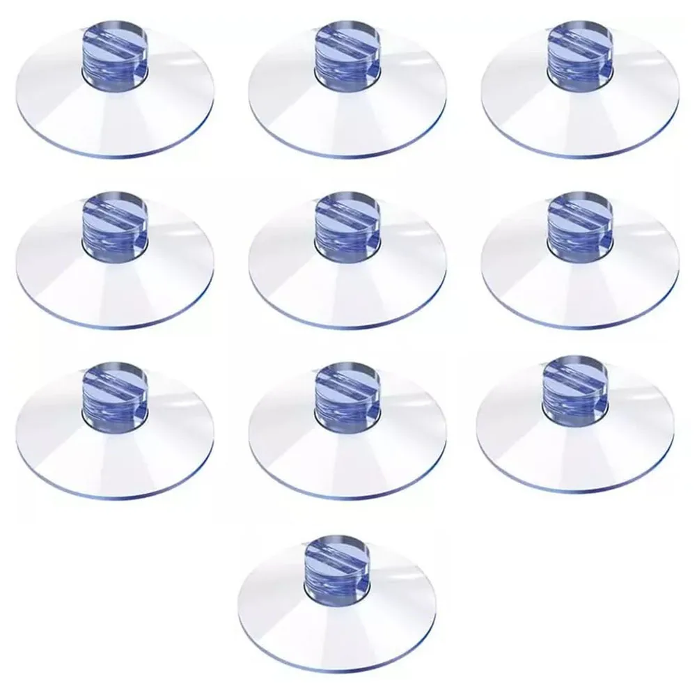 

10PCS Shower Suction Cup Plastic Shower Box Connectors Suction Cups Without Hooks Transparent Suction Cup For Bathroom