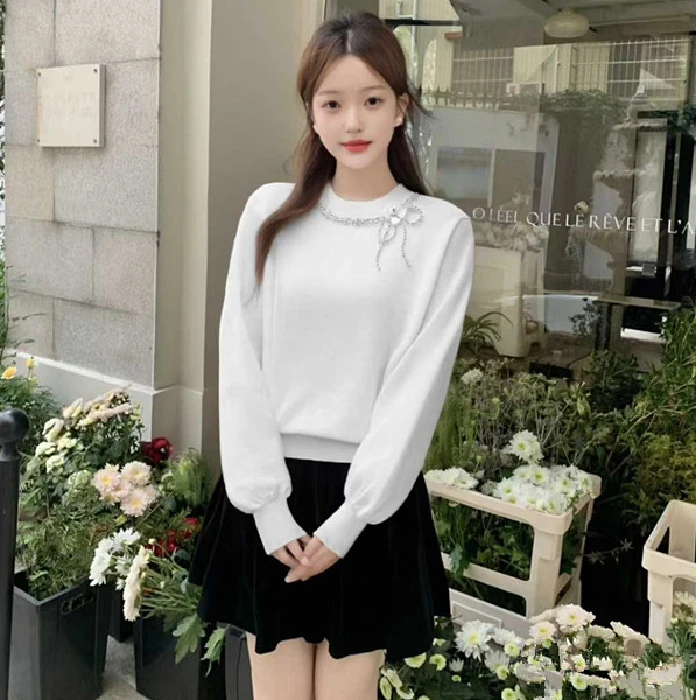 

Женские пуловеры, высококачественные толстовки с капюшоном, весенние милые кроп-топы с кружевными вставками, в стиле Y2K, для милых девушек, в эстетике кокетки и феи