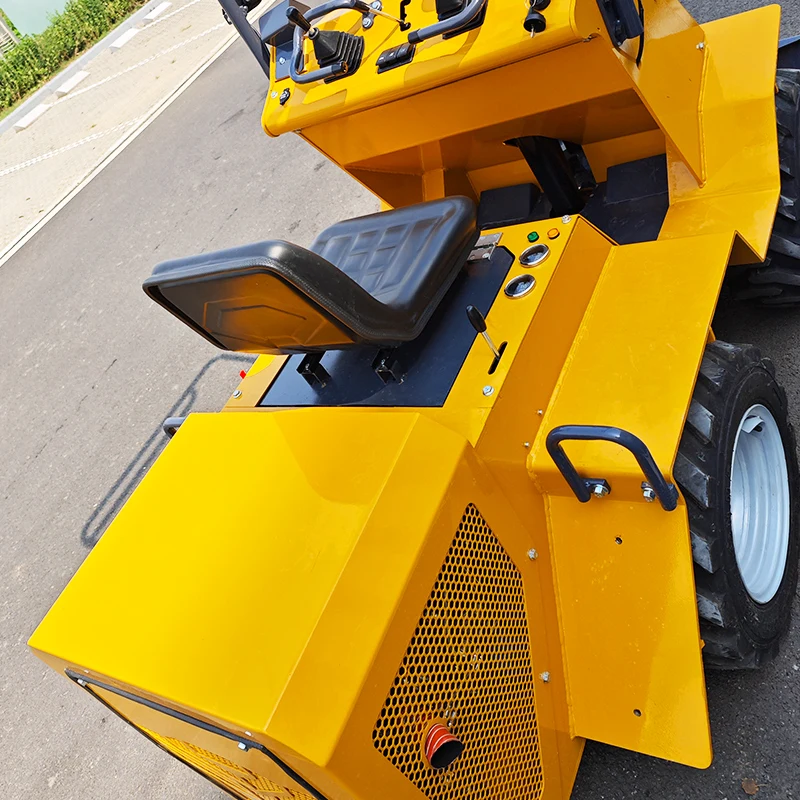 Escavadeira doméstica multifuncional tipo roda personalizada produzida na China Skid steer loader