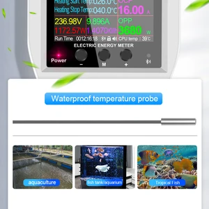 Tuya Wi-Fi digital thermostat, socket incubator, temperature controller, timer, cooling, heating, 3m NTC sensor, 16a, 220v AC 10 Main Sales Thermostat for Hoker - №4