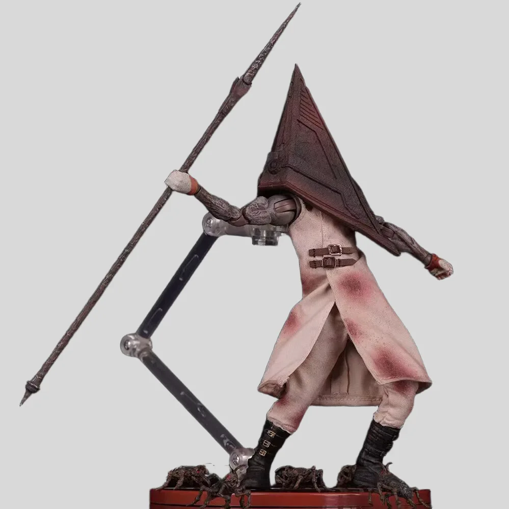 20 cm Silent Hill 2 rode piramide ding piramide hoofd anime handgemaakte actiefiguren desktop case decoratie ornament cadeau