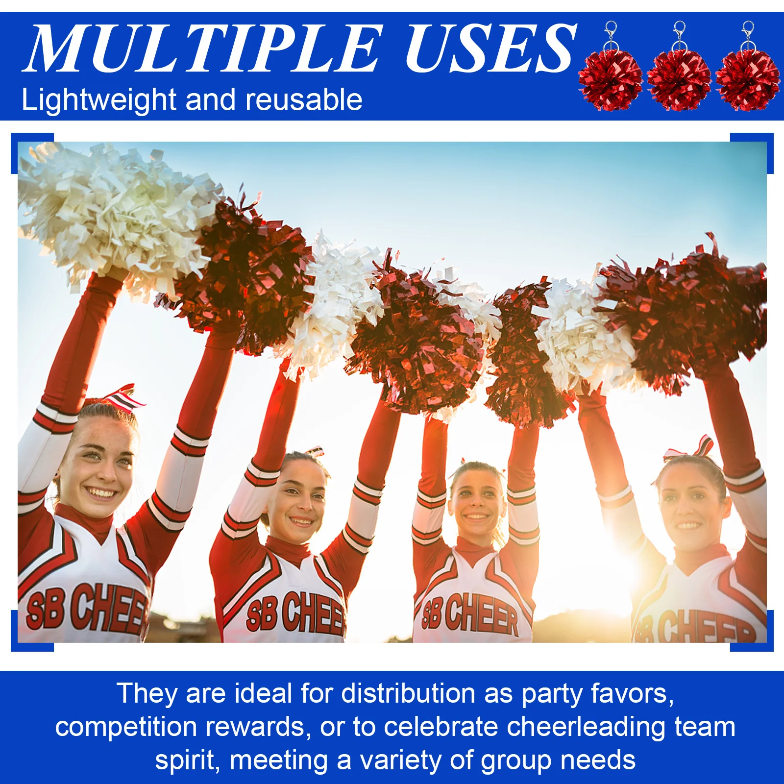 Thumbnail 4 - #29 Latest Cheerleading Pom Poms Offers