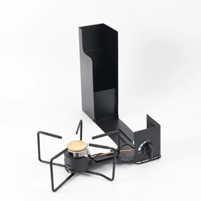 

Cassette Stove Outdoor Windproof Foldable Barbecue Grill, Picnic Stove Yard Tour Gas Stove Camping