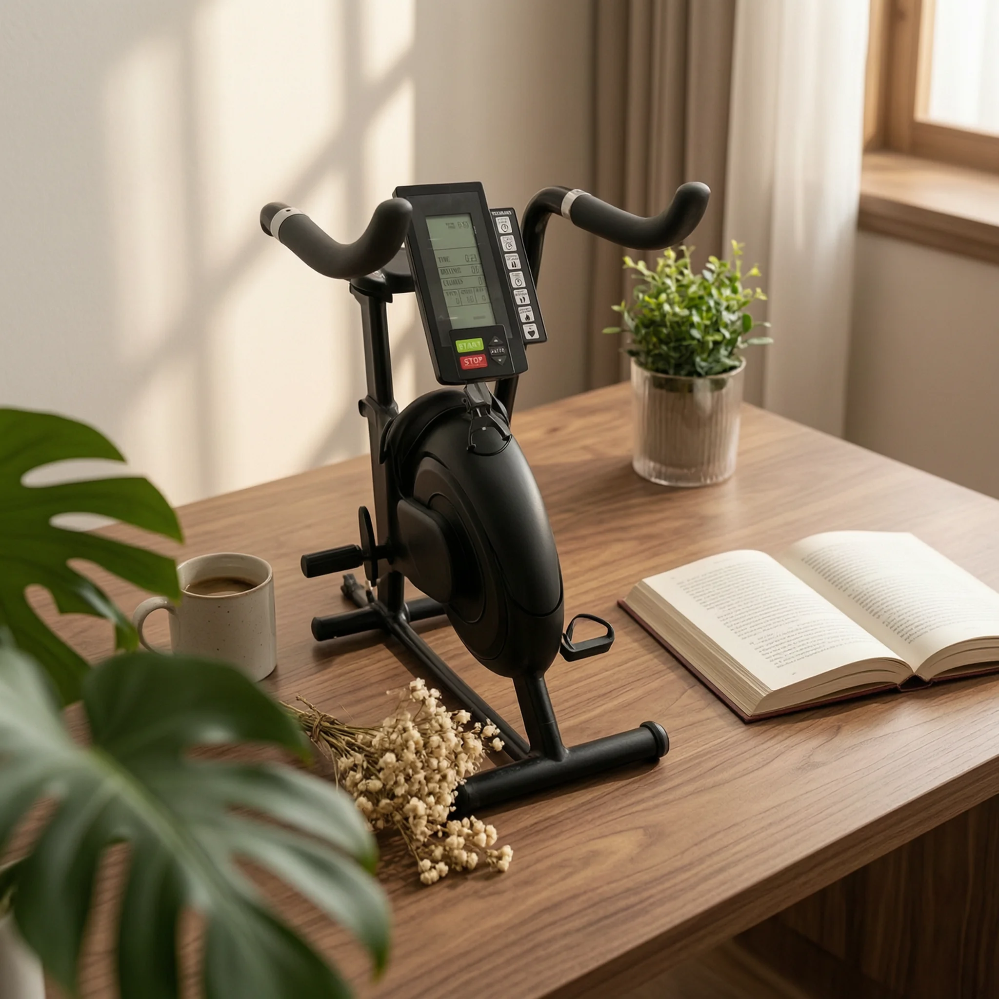Console d'affichage du tachymètre pour vélo d'exercice stationnaire avec suivi de la cadence, des calories et de la vitesse