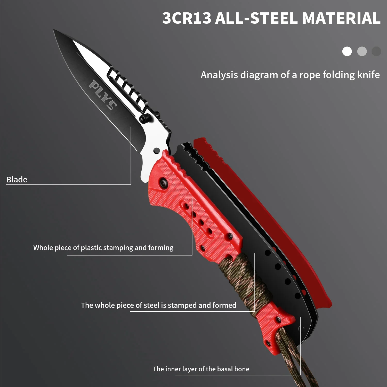 New outdoor knife sharp high hardness portable folding knife tactical self-defense knife hiking camping survival