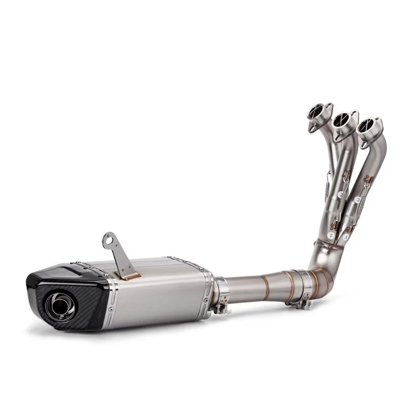 

SXLL MT09 FZ09 9 GT XSR900 2021- 2023 Motorcycle Exhaust Full System Carbon Fiber Tube Slide