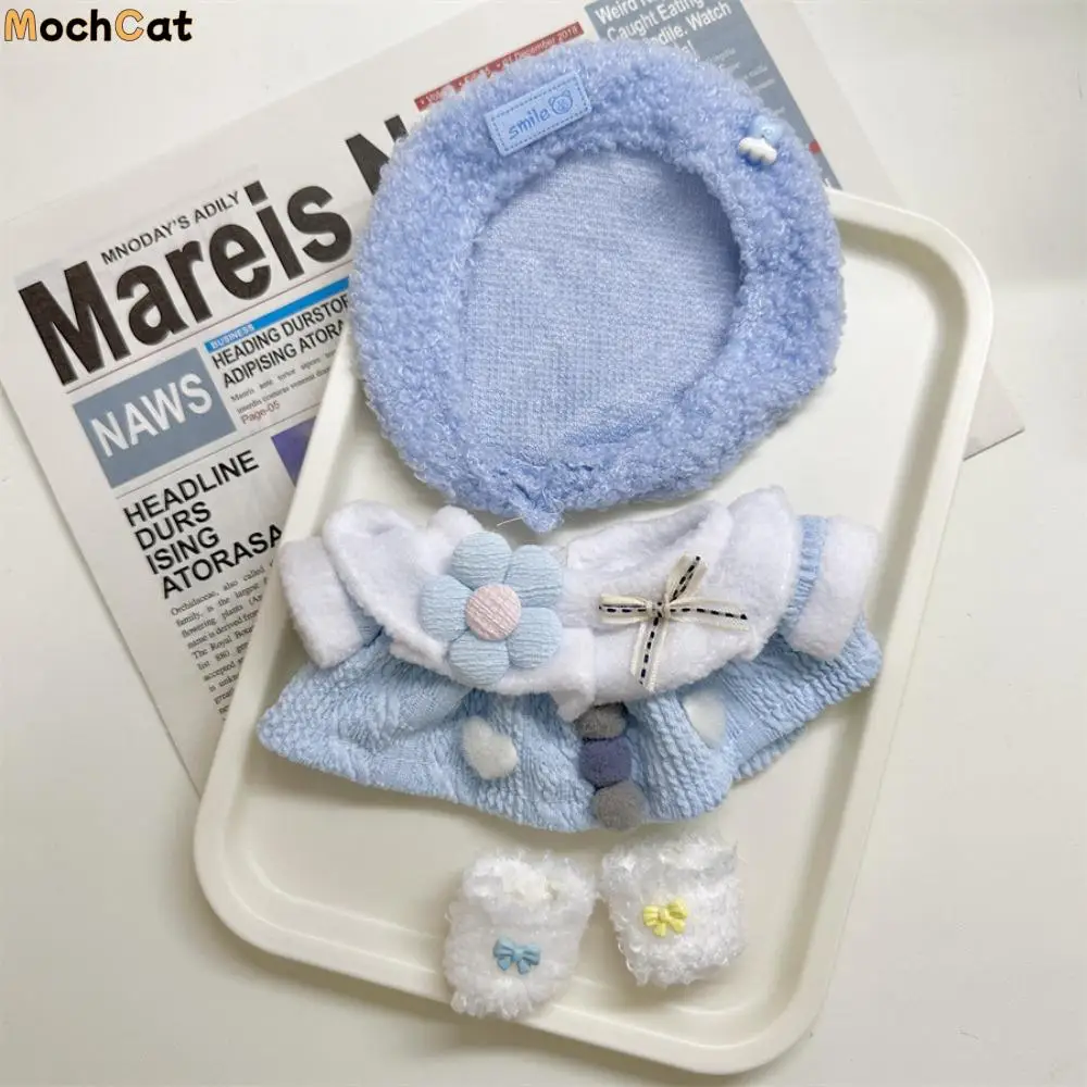 

Replacement Outfit 20CM Cotton Doll Clothes Changing DIY Clothing Stuffed Doll Plush Suit Cartoon Sweet Skirt Plush Toys Clothes