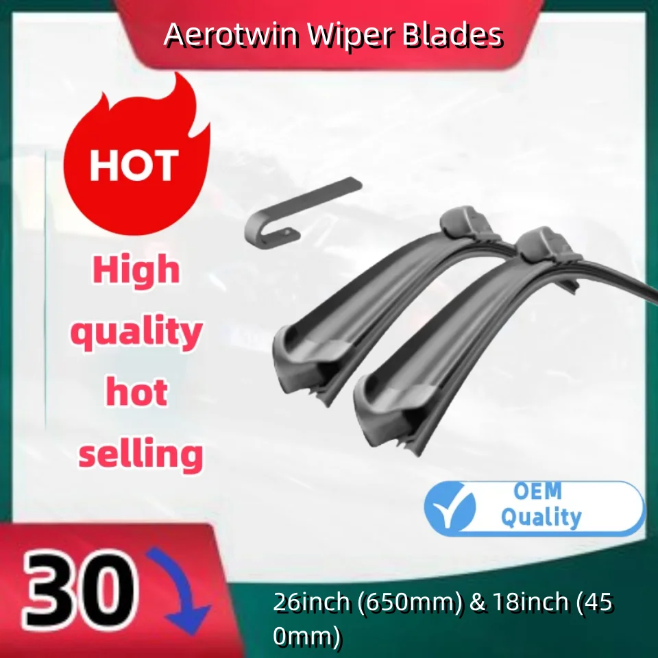 Aerotwin Wiper Blades Pair of 26inch (650mm) & 18inch (450mm)