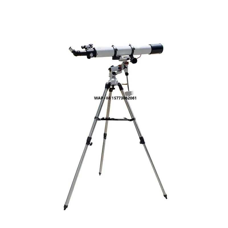 

Outdoor Professional Stargazing Astronomical Telescope 90080 Telescope Refracting Space Telescope with Equatorial Mount