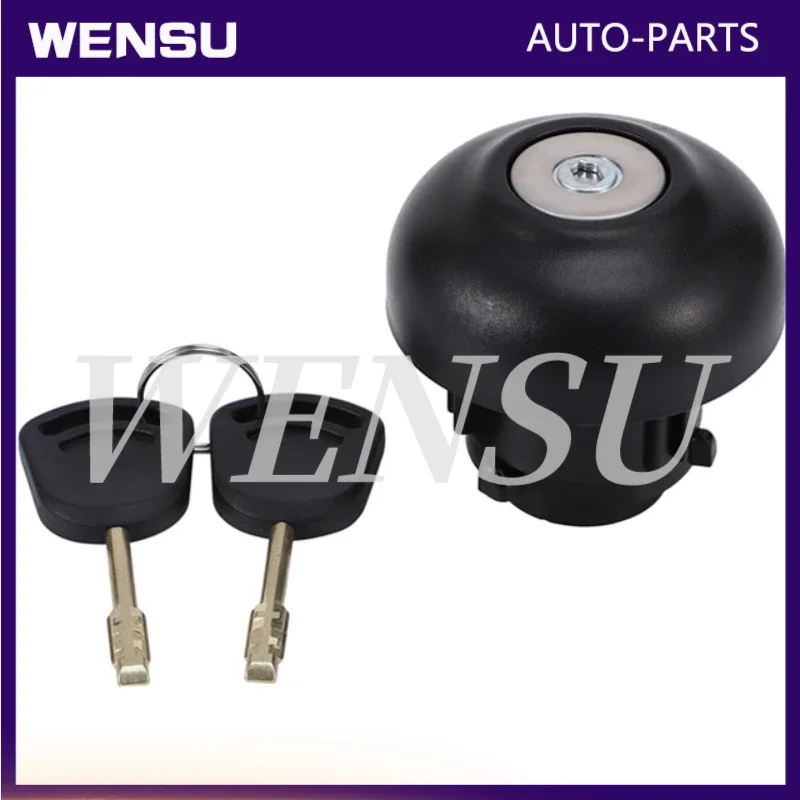 

9C119K163AA 1715043 Auto Engine Fuel Tank Filler Cap Cover Lock With 2 Keys Kit For Ford Transit Mk7 2006-2018