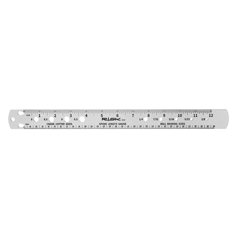 

Compact Spoke Tool Spoke Length Measuring Ruler Gauge Bike Hub Positioning Measuring Tool Quality Steel