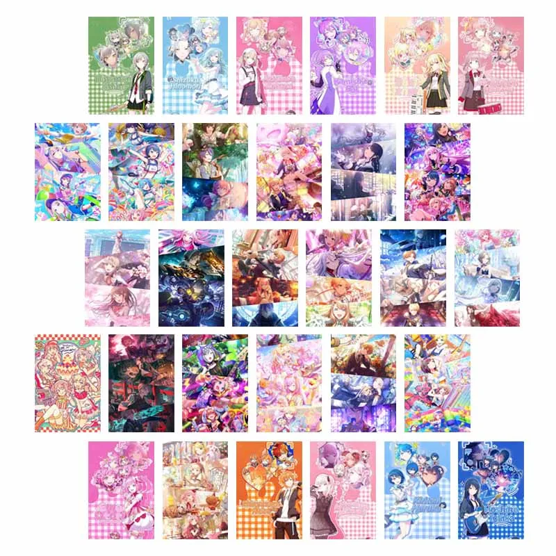 

10/30PCS Project Sekai Art Posters Cards Creative Room Wall Collage Kit DIY Home Dorm Decor Photography Props Background Decor