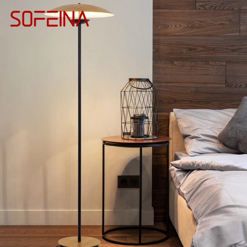 

SOFEINA Nordic Floor Lamp Fashionable Modern Family Iiving Room Bedroom Creativity LED Decorative Standing Light