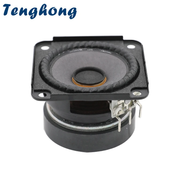 

Tenghong 1pcs 2.75 Inch Full Range Speaker 4 Ohm 30W Ripple Folded Edge Full Frequency Loudspeaker Large Magnetic For Amps Sound