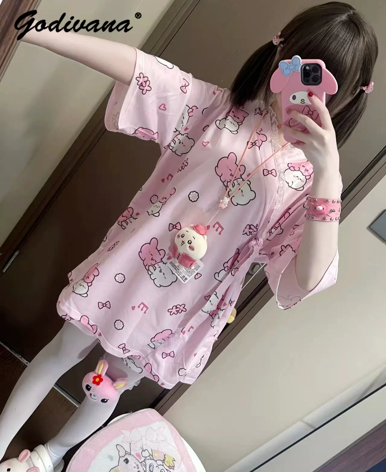 conjunto-de-pijama-con-estampado-de-pulpo-pequeno-y-lindo-bata-japonesa-de-manga-corta-ropa-de-dormir-de-verano-para-ninas-y-mujeres-top-y-pantalones-cortos