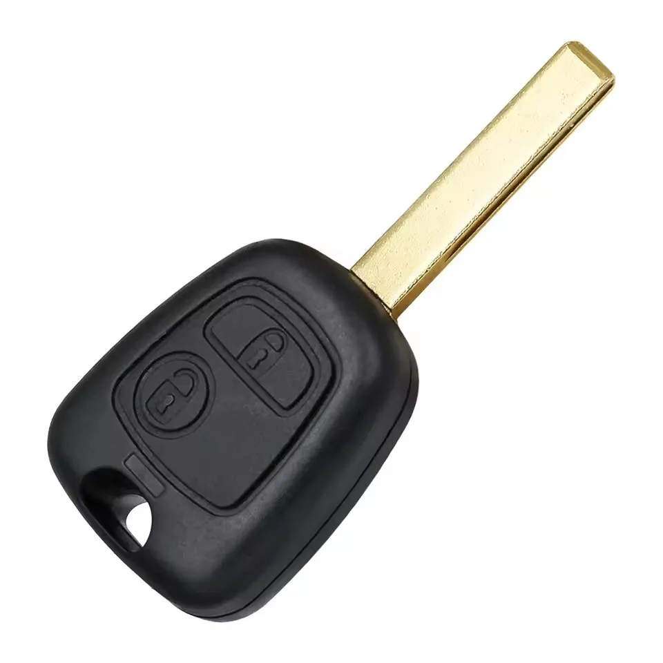 Xuri Car Remote Key 2Buttons 433mhz ID46 For Peugeot 106 107 206 306 307 207 407 Partner For Citroen C1 C2 C3 C4 Saxo Picasso
