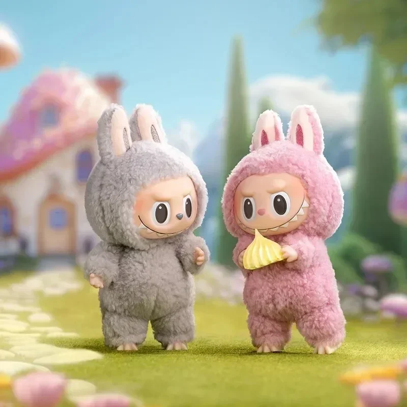 POP MART LABUBU THE MONSTERS - Exciting Macaron Vinyl Face Blind Box Toys Kawaii Anime Action Figure Caixa Surprise Mystery Box