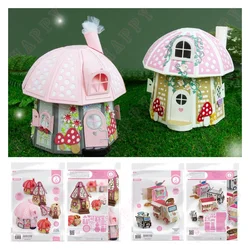 Zestaw wykrojników Enchanted Fairy Village Metal Craft Wykrojniki DIY Scrapbook Dekoracja Ręcznie robione do wytłaczania Pudełko na szablony Nowość