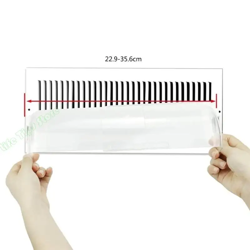 G5AB 2 Pack Adjustable Air Vent Deflector for Ceiling Floor Sidewall Durable