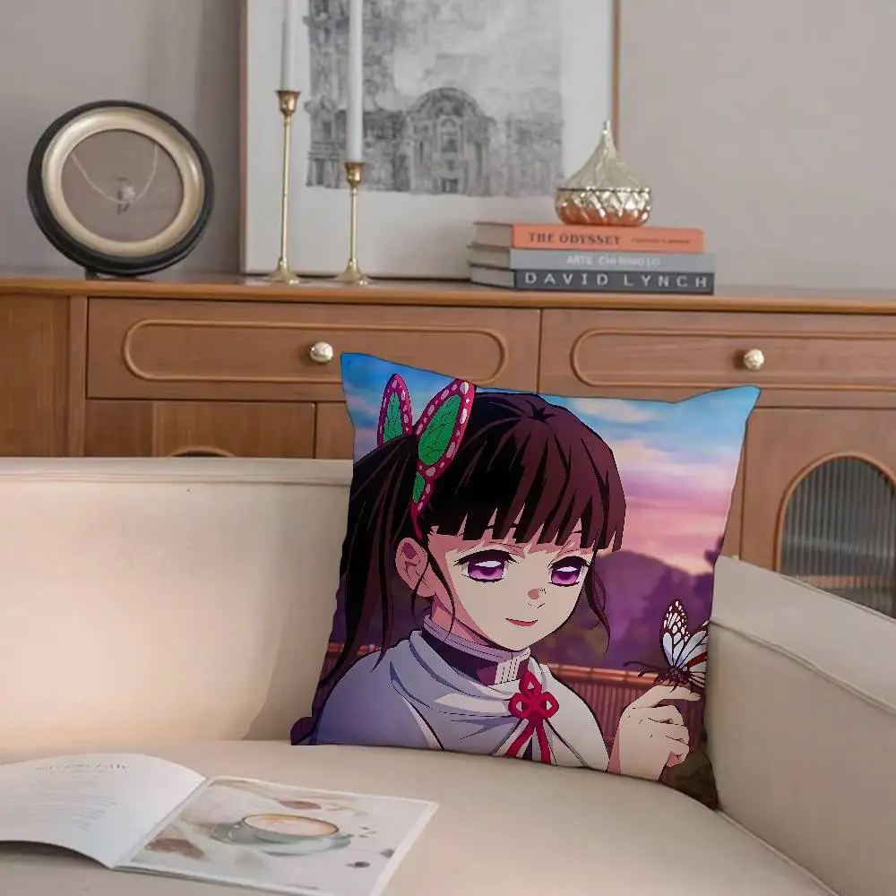 لطيف A-Kanao Tsuyuri-S كيس وسادة رمي غطاء وسادة الشمال خمر نمط وسادة تغطي غرفة المعيشة المنزلي أريكة الأريكة مقعد ديكو