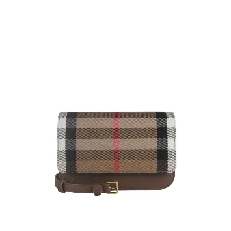 Bolsa Transversal Clássica Versátil com Alça para Ombro Burberry Feminina 80844921