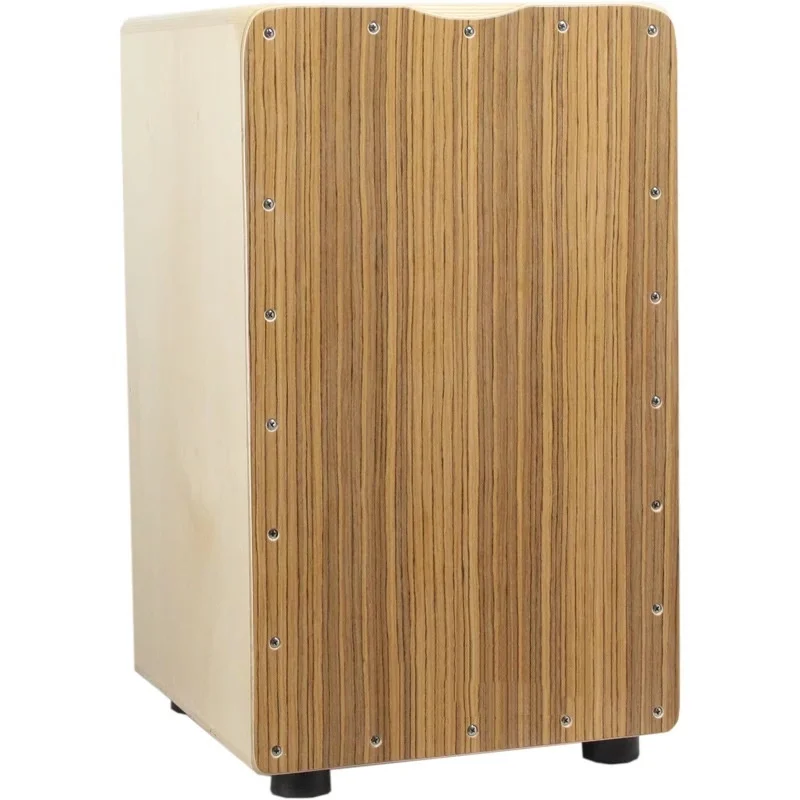 Wooden Cajon Box Drum Hand Percussion Drum For Adult Beginner Music Learning Stage Show And Daily Home Rehearsal