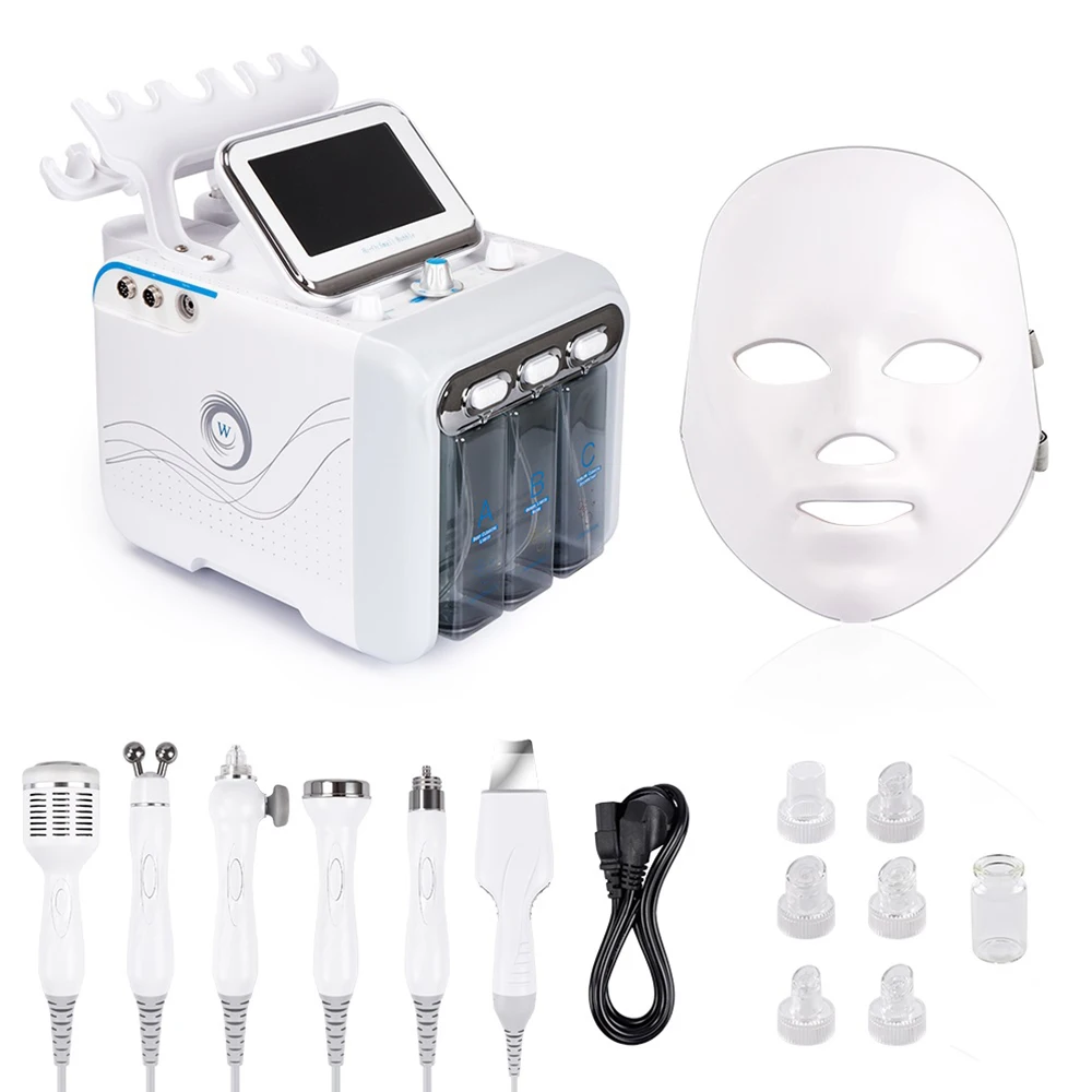 7 in 1 Dermabrasion Peel Spa Facial Machine Skin Rejuvenation Hydro Dermabrasion Hydro Aqua Deep Cleaning Skin Care Device