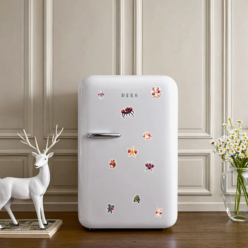 35 قطعة-70 قطعة ملصقات لطيفة ملصقات كرتونية ملصقات حيوانات للجيتار DIY لوح التزلج المحمول الأمتعة ديكور DIY #3