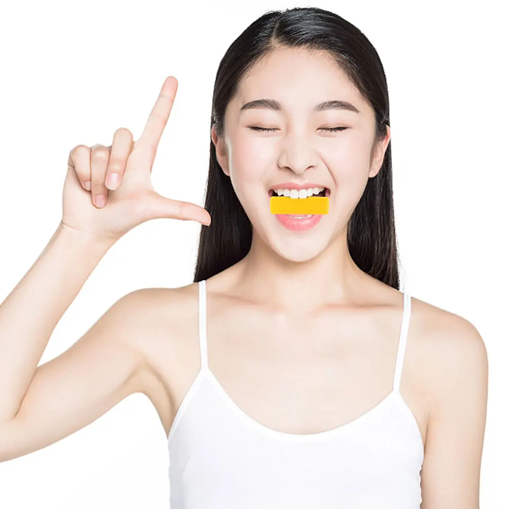 

8 Pcs Gum Jaw Training Rod Care Tool Teeth Bite Trainer Jaw Exerciser thodontic Silicone Chewies Alinger Teether Stick
