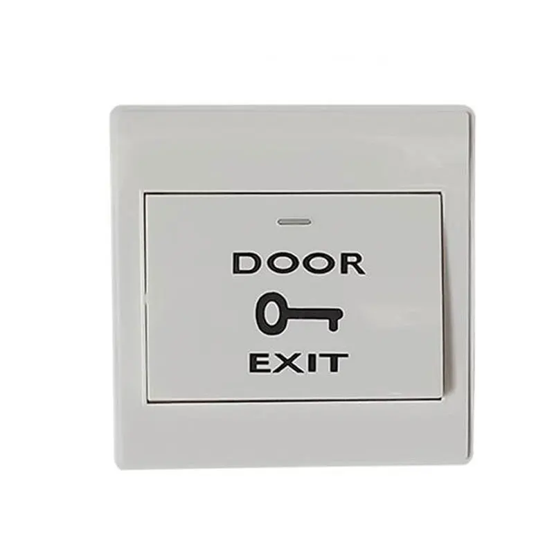 

10pcs Door Exit Button With Bottom Box For Door Access Control System Suitable For All Kinds Of Electric Lock