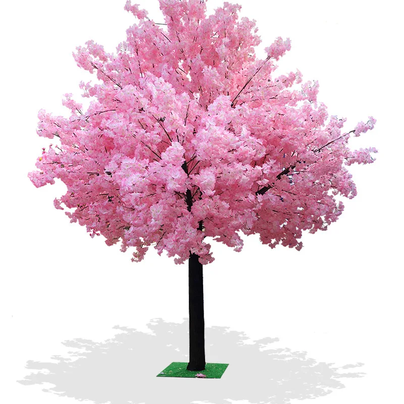 Artificial Cherry Tree Outdoor Garden Simulated Cherry Tree Wedding Party Hotel Christmas Home Decoration Fake Tree