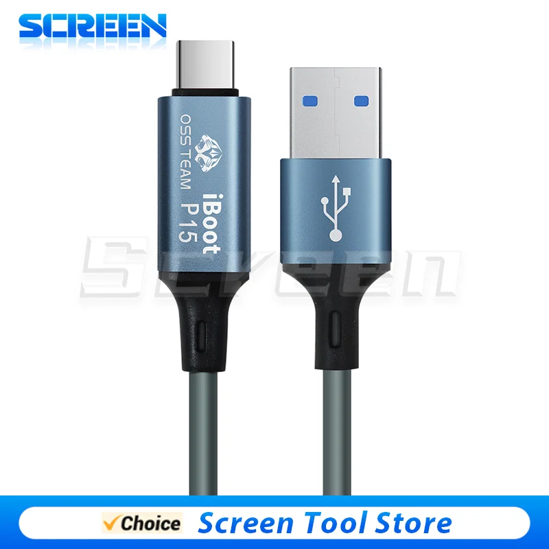 

OSS P15 Restore Easy Cable for iPhone iPad Automatic Restoration DFU Mode Flashing Restoring Motherboard Check Serial Number